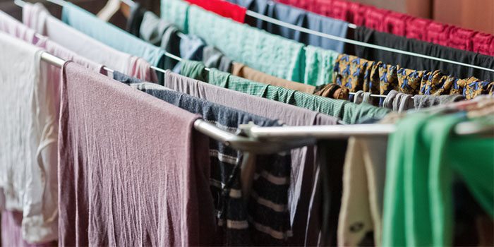 El otro día Rana Falsificación Secar ropa en casa es malo para tus prendas y tu salud