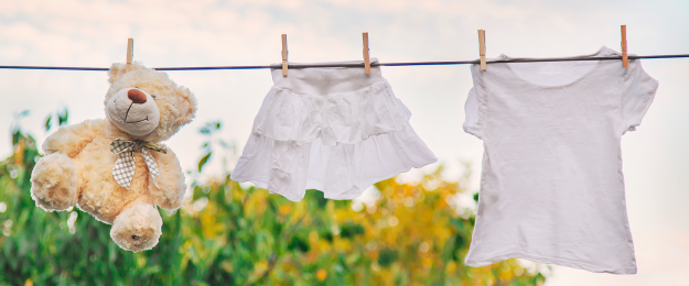 como lavar la ropa de bebe