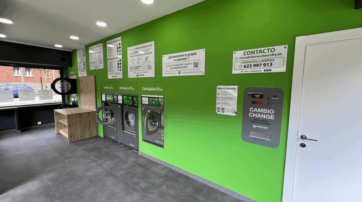 lavanderia autoservicio mondragon